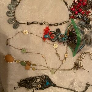FUN Mystery bag of jewelry! Mostly necklaces and bracelets!